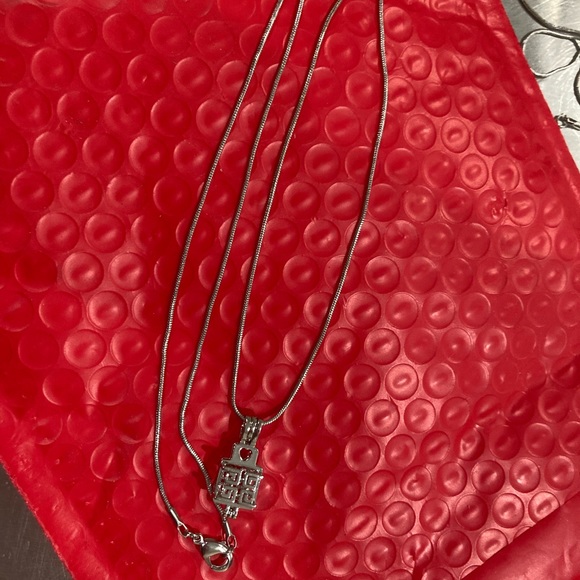 Pearl pendant cage necklace - Picture 2 of 2